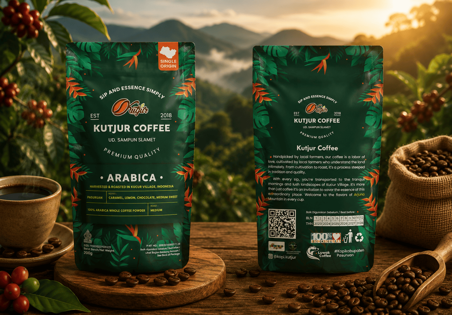 Visual Kopi Kutjur Arabica